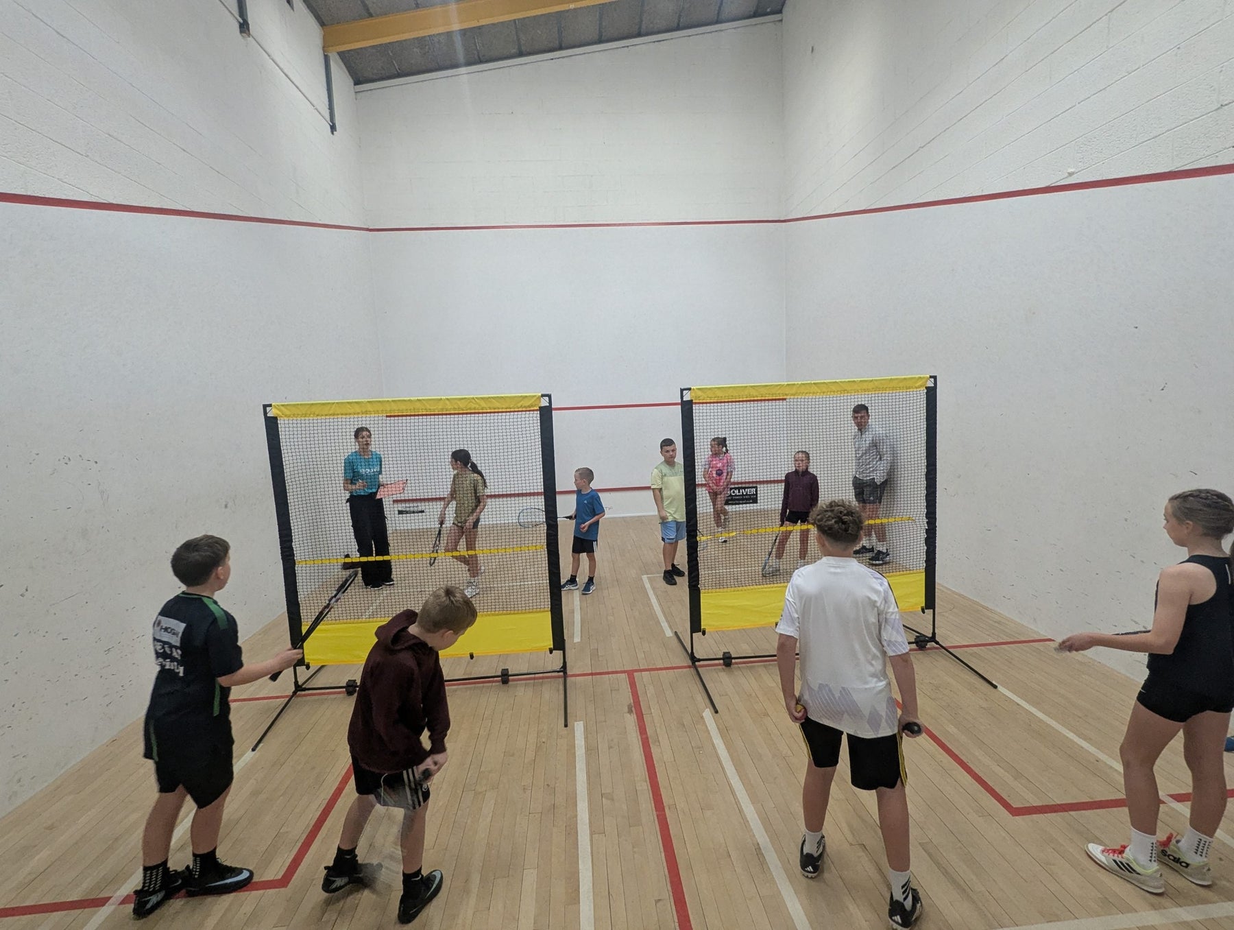 OLIVER Anglesey Schools Competition Brings Squash to 500 Children Across the Island