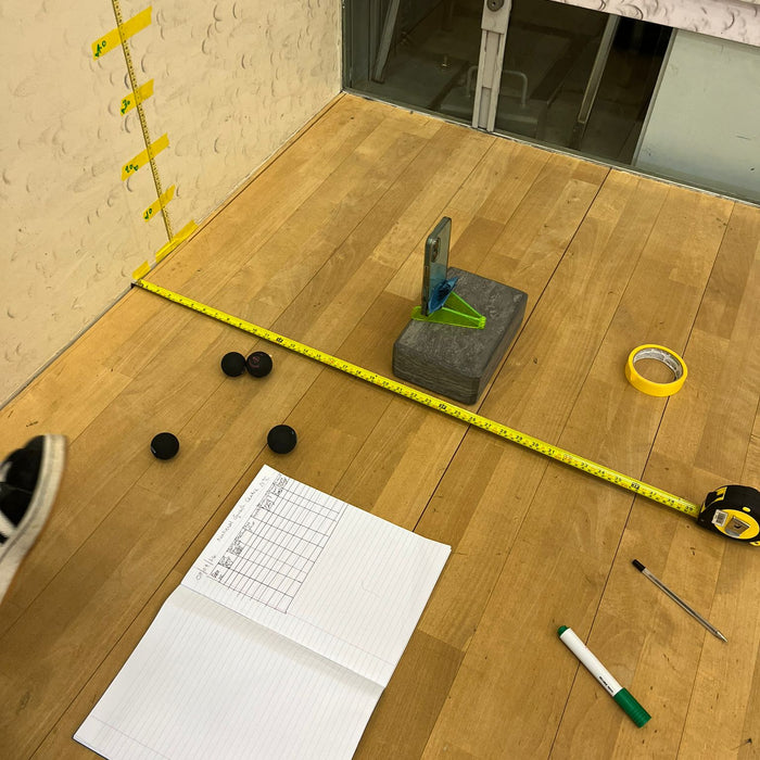 The Great Squash Ball Rebound Experiment